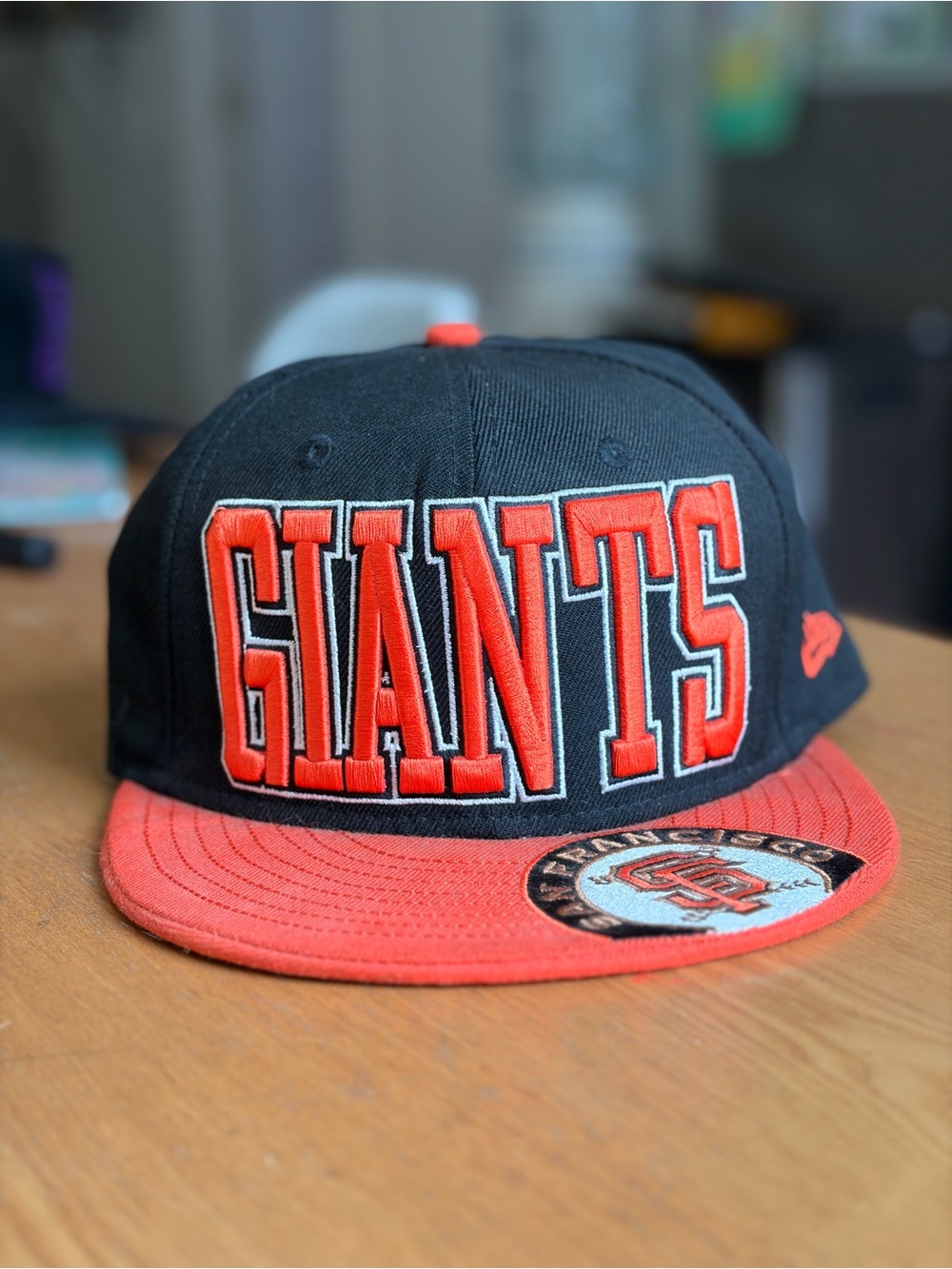 Giants Fitted Cap 7 3/4 - Large Letters